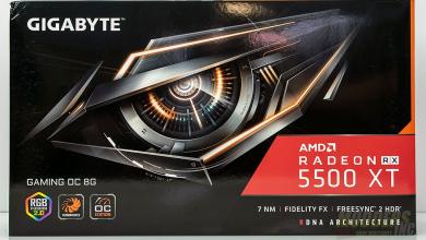 Gigabyte Radeon RX 5500 XT 58 AMD, Gaming, Gigabyte, Graphics Card, overclock, Radeon, RX 5500 XT, Video Card, windforce 3