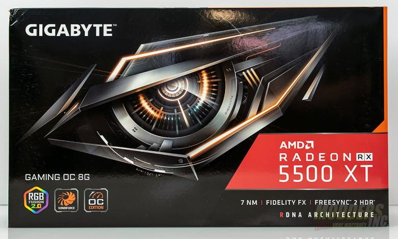 Gigabyte Radeon RX 5500 XT 1 Graphics Cards