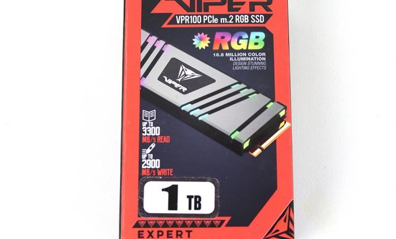 Patriot Viper VPR100 NVMe SSD RGB 1TB