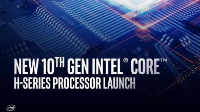 Intel 10th gen mobile