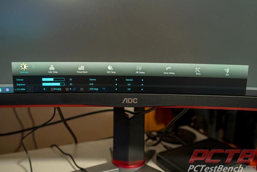 AOC CU34G2X 34 Curved Ultra Wide Monitor Review - Page 4 Of 6 - PCTestBench