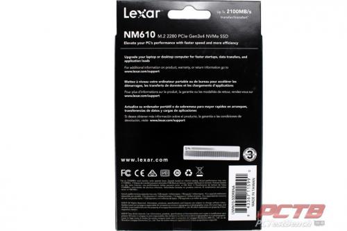 Lexar NM610 M.2 2280 NVMe 500GB SSD Review 2 2280, Black, Lexar, M.2, nvme, SSD