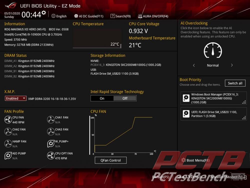 ASUS ROG Maximus XII Hero Wi-Fi Z490 Motherboard 1 10th Gen, ASUS, ATX, Black, Hero, Intel, Motherboard, Republic of Gamers, ROG, Wi-Fi, Z490