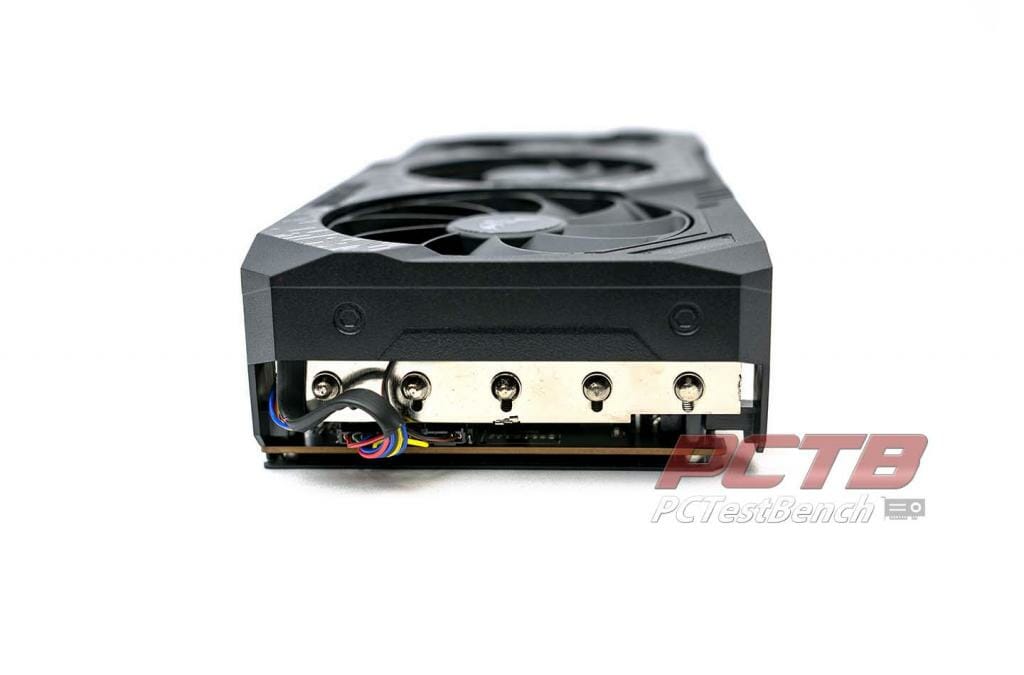 Asus TUF 5600xt rear view