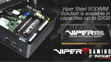 VIPER GAMING releases 32GB VIPER STEEL UDIMM and SODIMM 27 Tech News