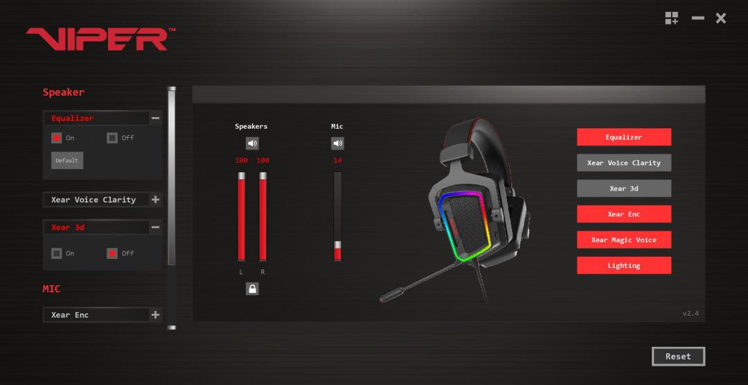 Patriot Viper V380 RGB Headset Review | Page 3 Of 4 | PCTestBench
