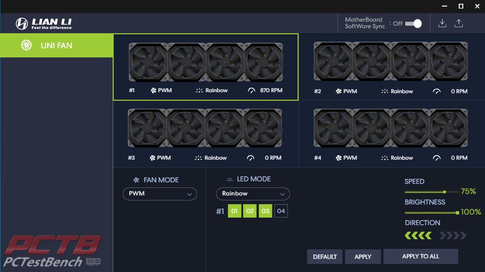 lian li uni fan controller setup lian li uni fan controller setup