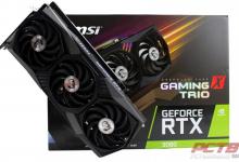 MSI GeForce RTX 3080 GAMING X TRIO 10G 1376 10GB, 30-series, 3080, AiB, Gaming X Trio, GeForce, MSI, Nvidia, PCIe 4.0, RTX