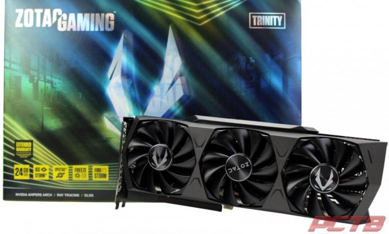 Zotac RTX 3090 Trinity 24GB GPU Review 172 Graphics Cards