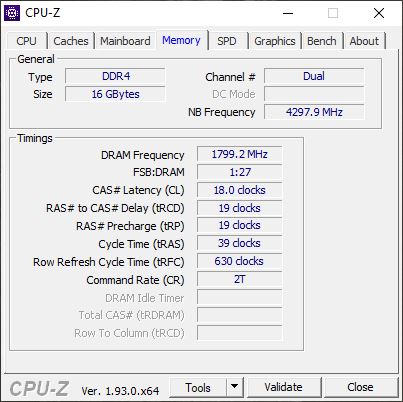 aorus rgb memory stock timings