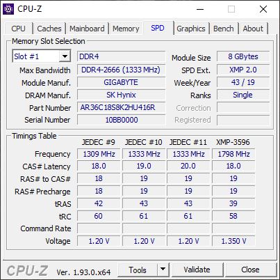 aorus rgb memory timings