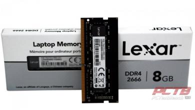 Lexar DDR4-2666 SODIMM Laptop Memory Review 112 Black