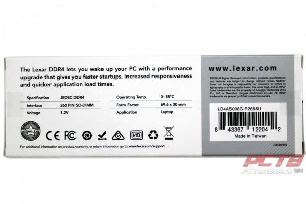 Lexar DDR4-2666 SODIMM Laptop Memory Review 2 Black, DDR4, Laptop, Lexar, Memory, SFF, SODIMM