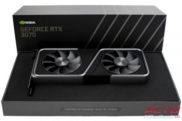 NVIDIA Geforce rtx 3070 in box