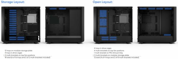 Fractal Design Meshify 2 XL Chassis Review 6 ATX, Black, Case, Chassis, EATX, Fractal, ITX, MATX, Mesh, Meshify, Meshify 2, SSI-CEB, SSI-EEB, XL