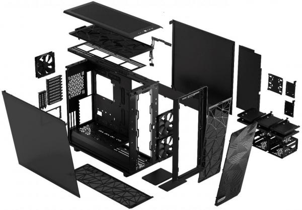 Fractal Design Meshify 2 XL Chassis Review 8 ATX, Black, Case, Chassis, EATX, Fractal, ITX, MATX, Mesh, Meshify, Meshify 2, SSI-CEB, SSI-EEB, XL