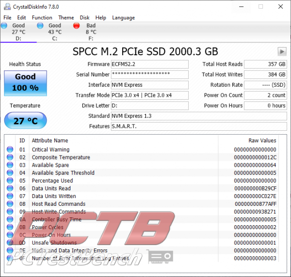 Silicon Power UD70 2TB M.2 PCIe Gen3x4 SSD Review 6 2280, 2TB, M.2, M2, nvme, Silicon Power, SSD