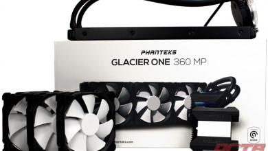 Phanteks Glacier One 360 MP Liquid Cooler Review 1 Black