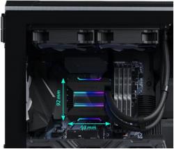 Phanteks Glacier One 360 MP Liquid Cooler Review 8 360, AIO, all in one, Black, Cooler, CPU Cooler, Phanteks, Radiator