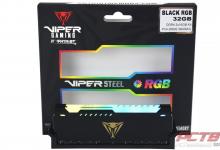 Viper Steel RGB DDR4 32GB (2 x 16GB) 3600MHz Review 2 32GB, 3600MHz, Black, DDR4, Dual Channel, Memory, Patriot, RAM, rgb, viper, Viper Gaming