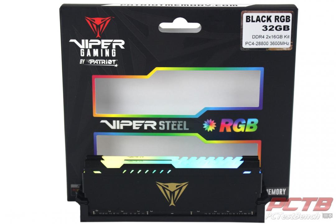 Viper Steel RGB DDR4 32GB (2 x 16GB) 3600MHz Review 1