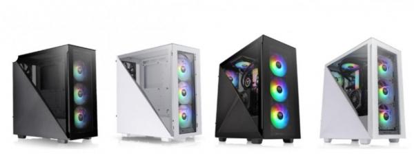 CES 2021: Thermaltake launches DIVIDER 300TG ATX Mid-Tower Chassis 2 ATX, Black, Case, CES, CES 2021, Chassis, DIVIDER, DIVIDER 300TG, Mid-Tower, Thermaltake, White