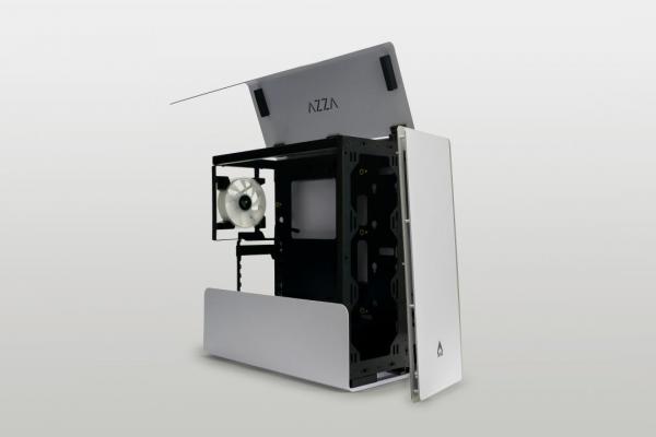 Introducing the new A​ZZA CAST Mid-Tower ATX PC Case 2 ATX, AZZA, Black, Case, CAST, Chassis, computer case, Mid ATX, Mid-Tower, White