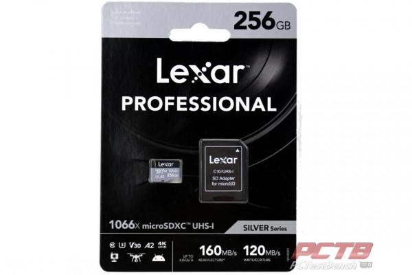 Lexar Professional SILVER Series 1066X microSDXC 1 256GB, 4K, Flash, Lexar, MicroSD, MicroSDXC, SDXC, Storage, TransFlash, Video Recording