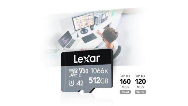 Lexar Professional SILVER Series 1066X microSDXC 1 256GB, 4K, Flash, Lexar, MicroSD, MicroSDXC, SDXC, Storage, TransFlash, Video Recording