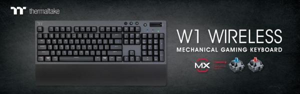 Thermaltake Introduces the W1 WIRELESS Mechanical Gaming Keyboard 2 gaming keyboard, keyboard, mechanical, Thermaltake, wireless