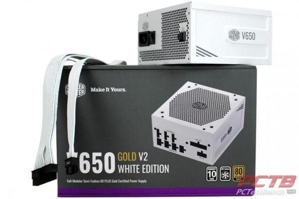 Cooler Master V650 Gold V2 White Edition Cover