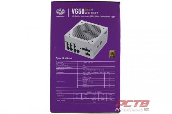 Cooler Master V650 GOLD-V2 WHITE EDITION PSU Review 3 ATX, Cooler Master, Fully Modular, Gold, Modular, Power Supply, PSU, V2, V650, V650 GOLD-V2, White