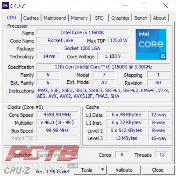 Intel Core i5-11600K CPU Review 1 11600K, 11th gen, Core i5, i5-11600K, Intel, Intel Core, LGA-1200, RKL, Rocket Lake, Z590