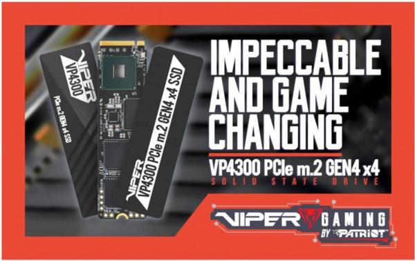 VIPER launches NEW VP4300 PCIe Gen4 M.2 SSD 1