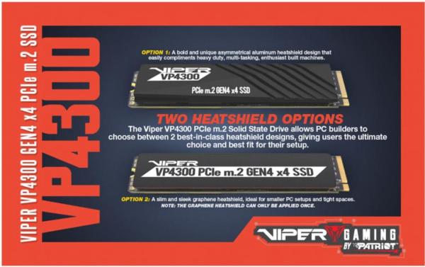 VIPER launches NEW VP4300 PCIe Gen4 M.2 SSD 2