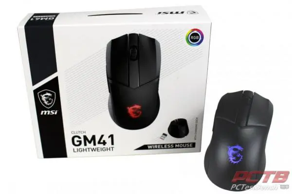 MSI Clutch GM41 Wireless Mouse Review - PCTestBench