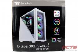 Thermaltake Divider 300 TG Snow ARGB Mid Tower Review 1 ARGB, ATX, Case, Divider 300, ITX, Micro-ATX, Mid-Tower, rgb, Snow, Thermaltake, Vertical GPU, White