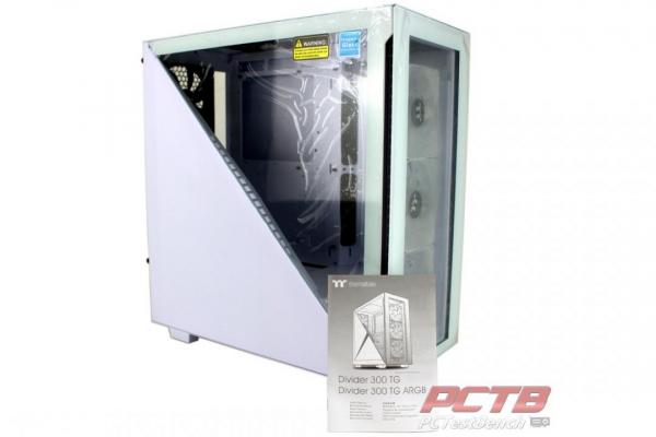 Thermaltake Divider 300 TG Snow ARGB Mid Tower Review 4 ARGB, ATX, Case, Divider 300, ITX, Micro-ATX, Mid-Tower, rgb, Snow, Thermaltake, Vertical GPU, White