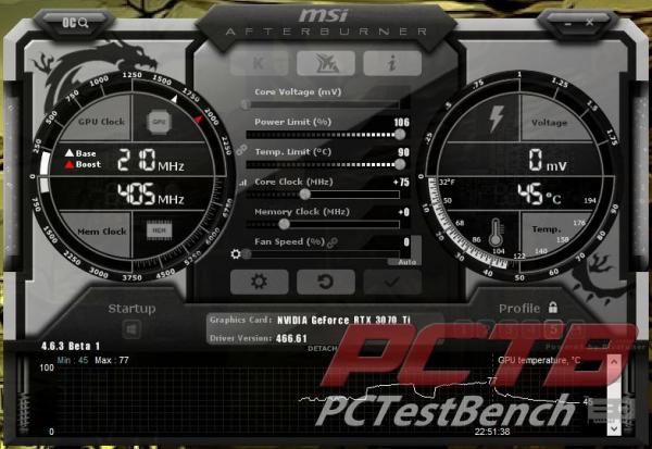 MSI GeForce RTX 3070 Ti SUPRIM X 8G Review 4 3070Ti, 8G, GDDR6X, GeForce, MSI, Nvidia, RTX, RTX 3070, RTX 3070 Ti, SUPRIM, SUPRIMx