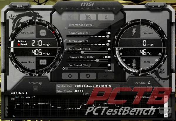 MSI GeForce RTX 3070 Ti SUPRIM X 8G Review 9 3070Ti, 8G, GDDR6X, GeForce, MSI, Nvidia, RTX, RTX 3070, RTX 3070 Ti, SUPRIM, SUPRIMx