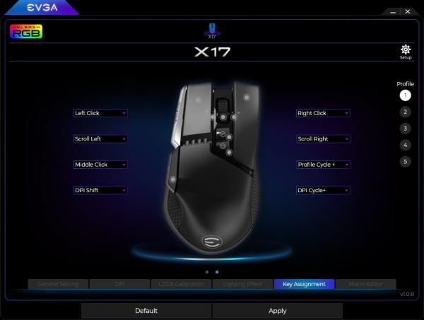 EVGA X17 8000Hz Gaming Mouse Review 10 8000Hz, EVGA, Gaming, Gaming Mouse, Mouse, Peripherals, X17