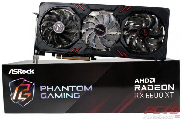 ASRock  AMD Radeon™ RX 6600 XT Phantom Gaming D 8GB OC