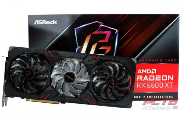 ASRock RX 6600 XT Phantom Gaming D 8GB OC Review 1 6600XT, 8GB, ASRock, Factory Overclocked, OC, Overclocked, Phantom Gaming, Phantom Gaming D, Radeon, rgb, RX, Triple Fan