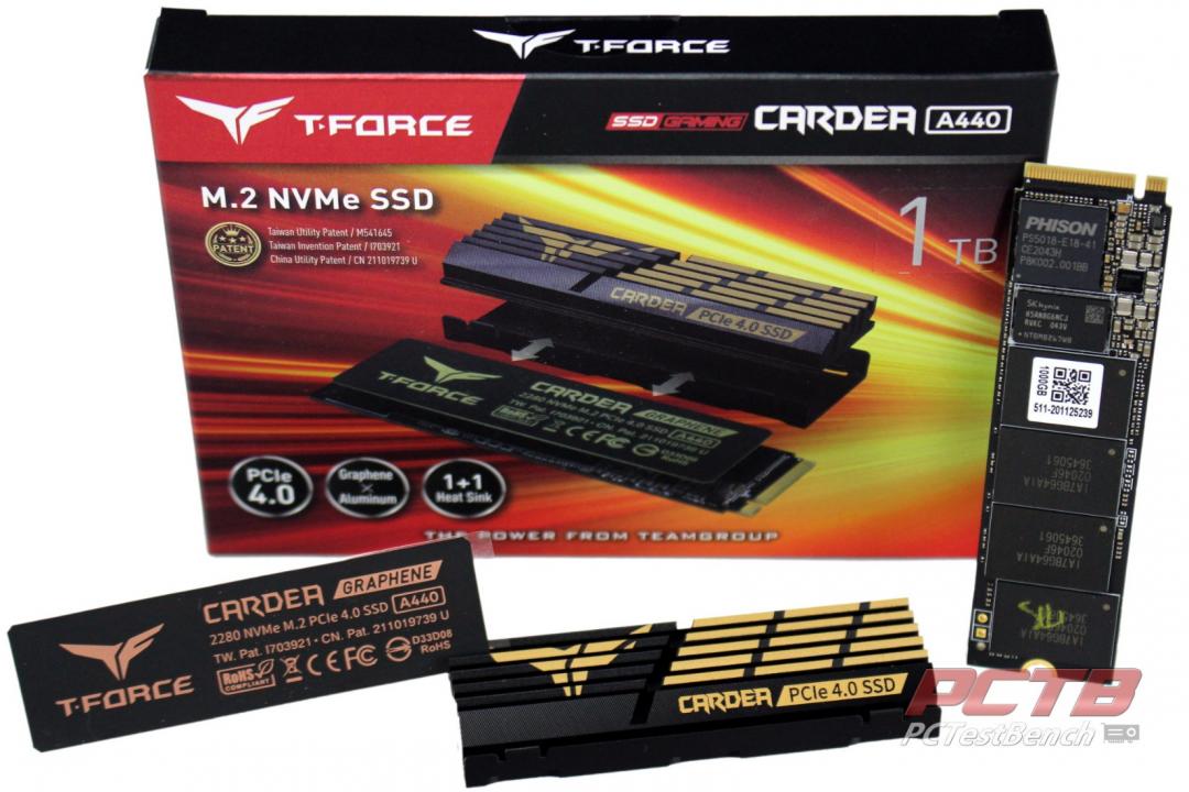 TeamGroup TForce Cardea A440 PCIe 4.0 M.2 SSD Review - PCTestBench