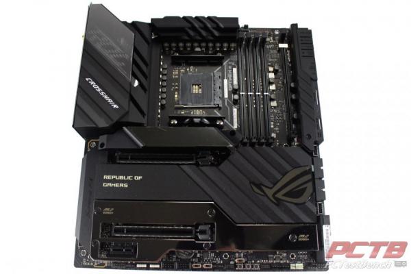 Asus ROG Crosshair VIII Extreme X570 Motherboard Review 1 ASUS, Crosshair, Crosshair 8, Crosshair 8 Extreme, Crosshair VIII, Crosshair VIII Extreme, Dynamic OC Switcher, EATX, Extreme, Live Dash, Livedash, Republic of Gamers, ROG, Thunderbolt 4, X570, X570S