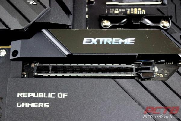 Asus ROG Crosshair VIII Extreme X570 Motherboard Review 13 ASUS, Crosshair, Crosshair 8, Crosshair 8 Extreme, Crosshair VIII, Crosshair VIII Extreme, Dynamic OC Switcher, EATX, Extreme, Live Dash, Livedash, Republic of Gamers, ROG, Thunderbolt 4, X570, X570S