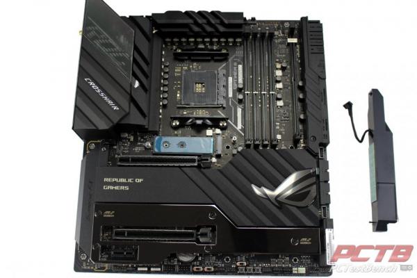 Asus ROG Crosshair VIII Extreme X570 Motherboard Review 14 ASUS, Crosshair, Crosshair 8, Crosshair 8 Extreme, Crosshair VIII, Crosshair VIII Extreme, Dynamic OC Switcher, EATX, Extreme, Live Dash, Livedash, Republic of Gamers, ROG, Thunderbolt 4, X570, X570S