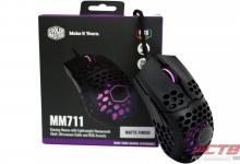 Cooler Master MM711 Lightweight Gaming Mouse Review 1 CM, Cooler Master, Featherweight, Gaming Mouse, Lightweight, MM711, Mouse, Ultralight