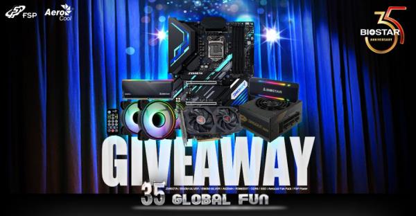 Biostar Anniversary Giveaway