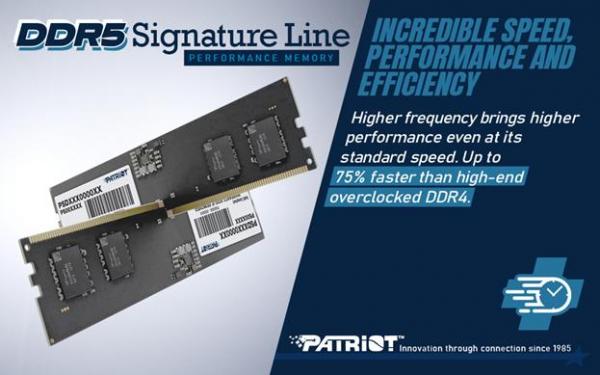 PATRIOT reveals their Signature DDR5 Memory 1 4800MHz, Alder Lake, DDR5, Intel, LGA1700, Memory, Patriot, RAM, system memory, Z690